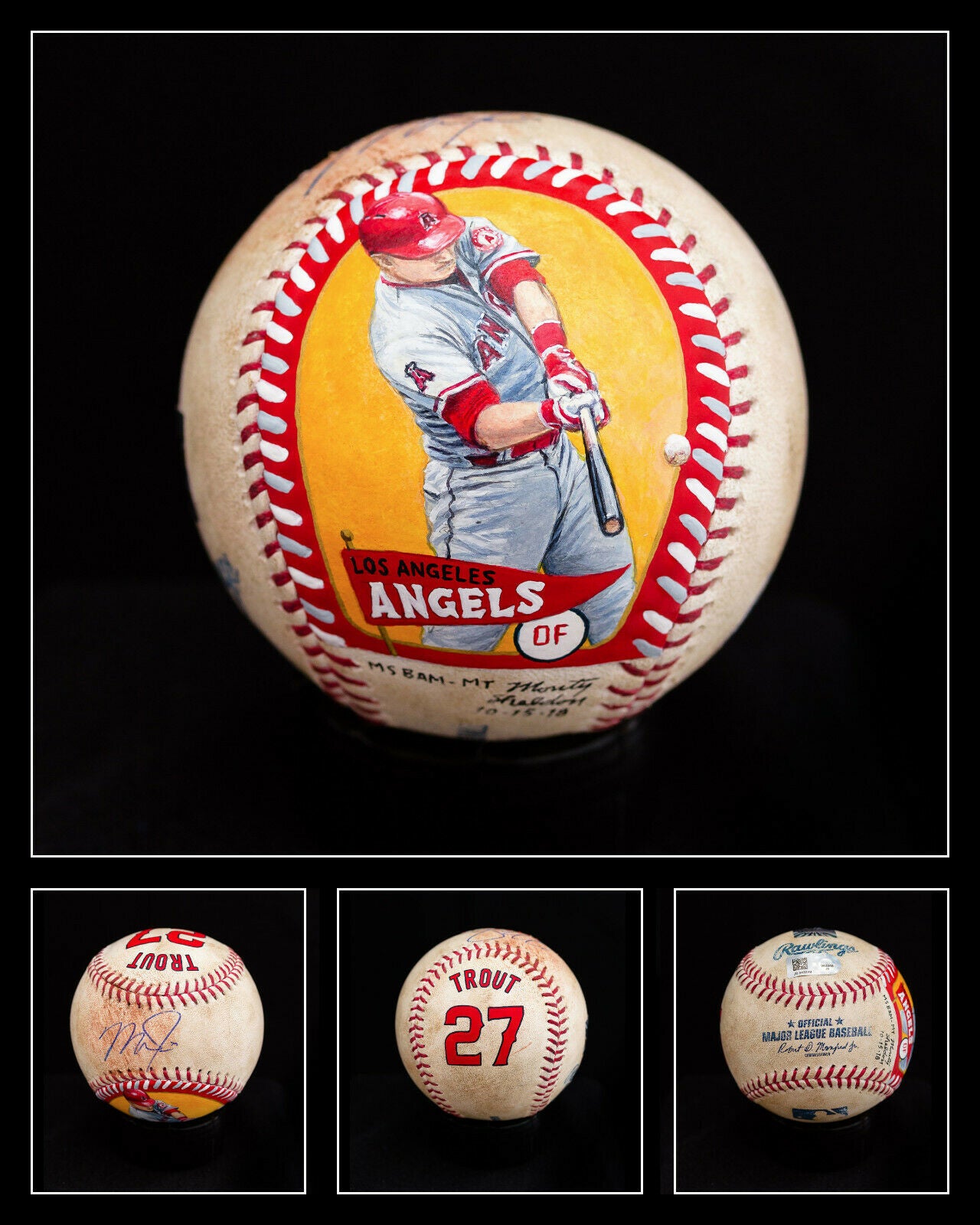 Mike Trout Autographed MLB Baseball - Fanatics Authentication