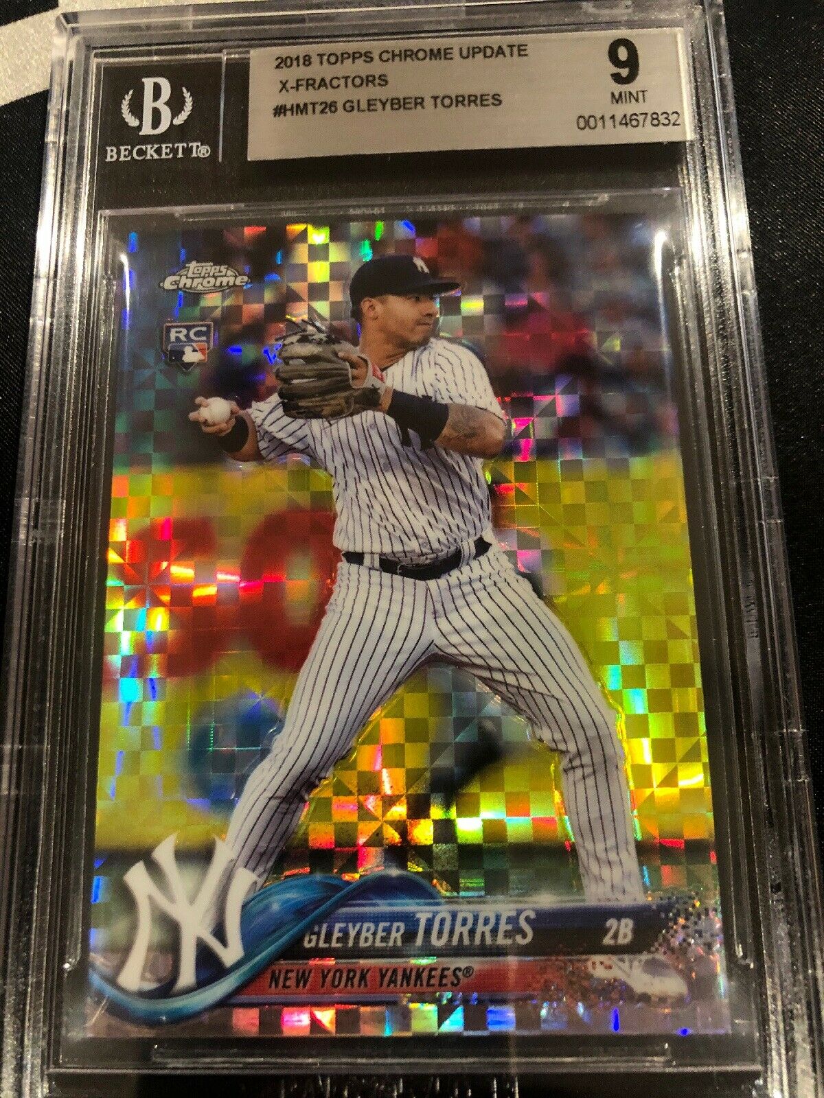 2018 Topps Chrome Update Gleyber Torres