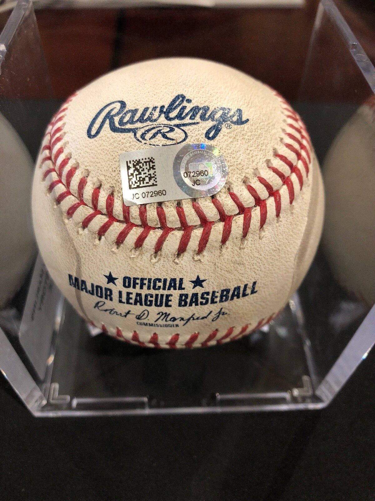 Trevor Story MLB Game Used Double 2 Rbi's Baseball 9/27/17 Marlins vs Rockies