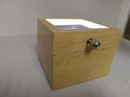 Baseball Display Case and Presentation Box -25 Year UV Protection and LED Lighting