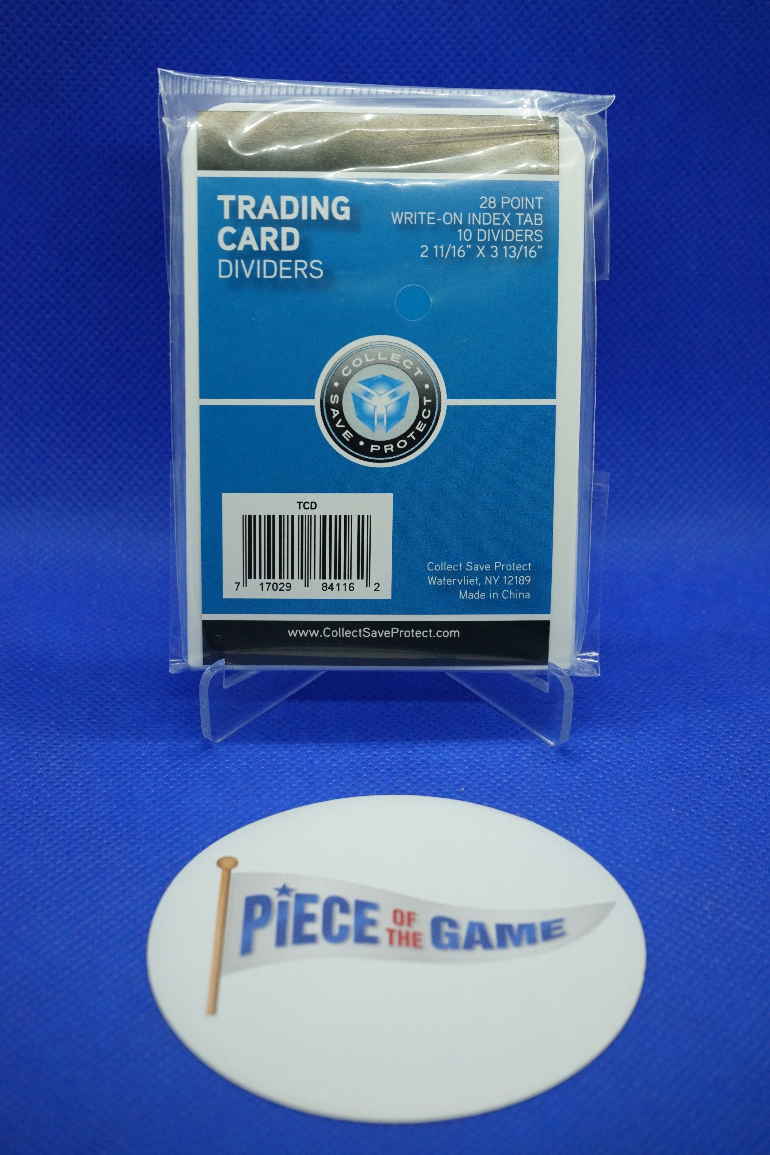 Collect Save Protect Card Dividers
