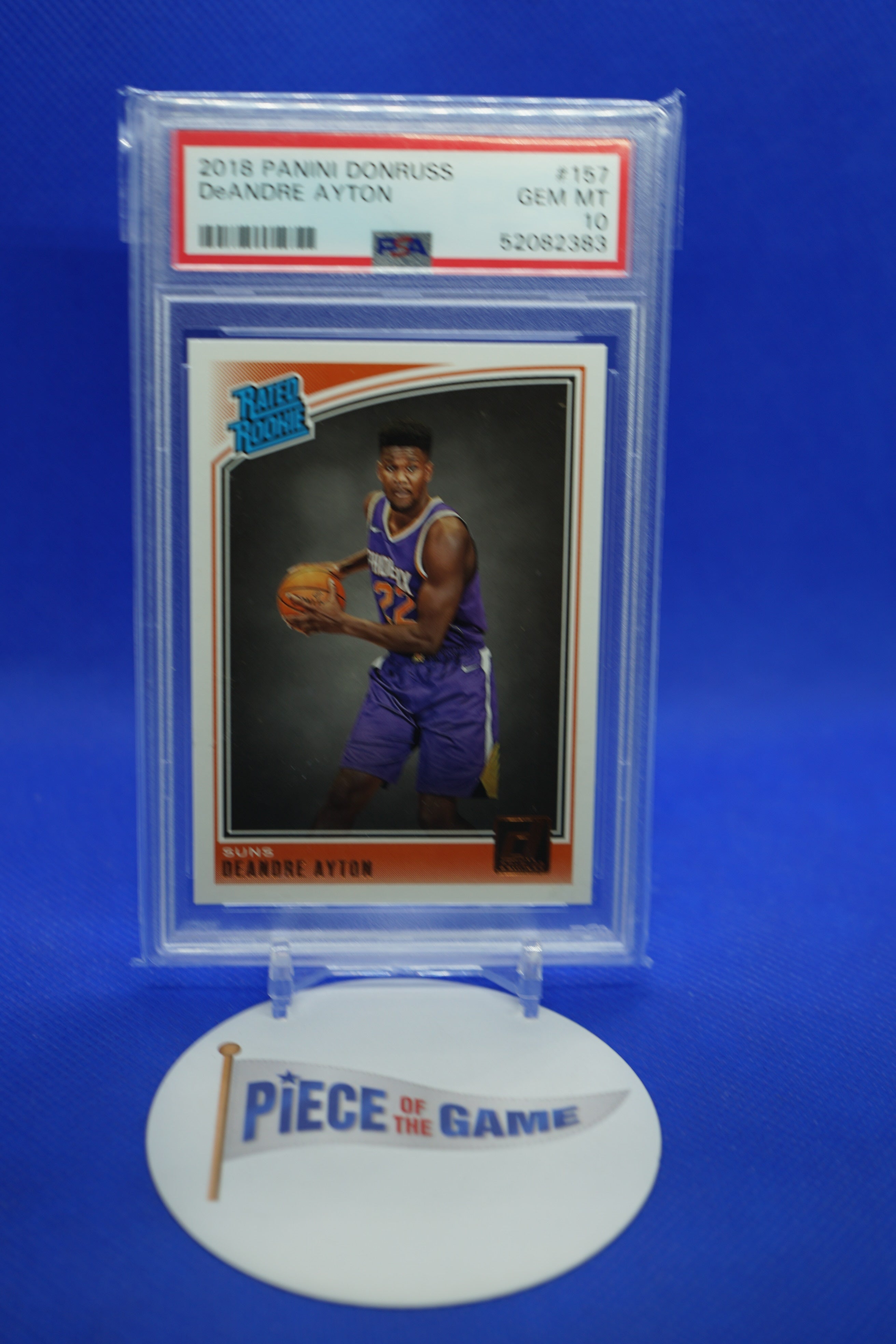 2018 Panini Donruss DeAndre Ayton Rated Rookie PSA 10
