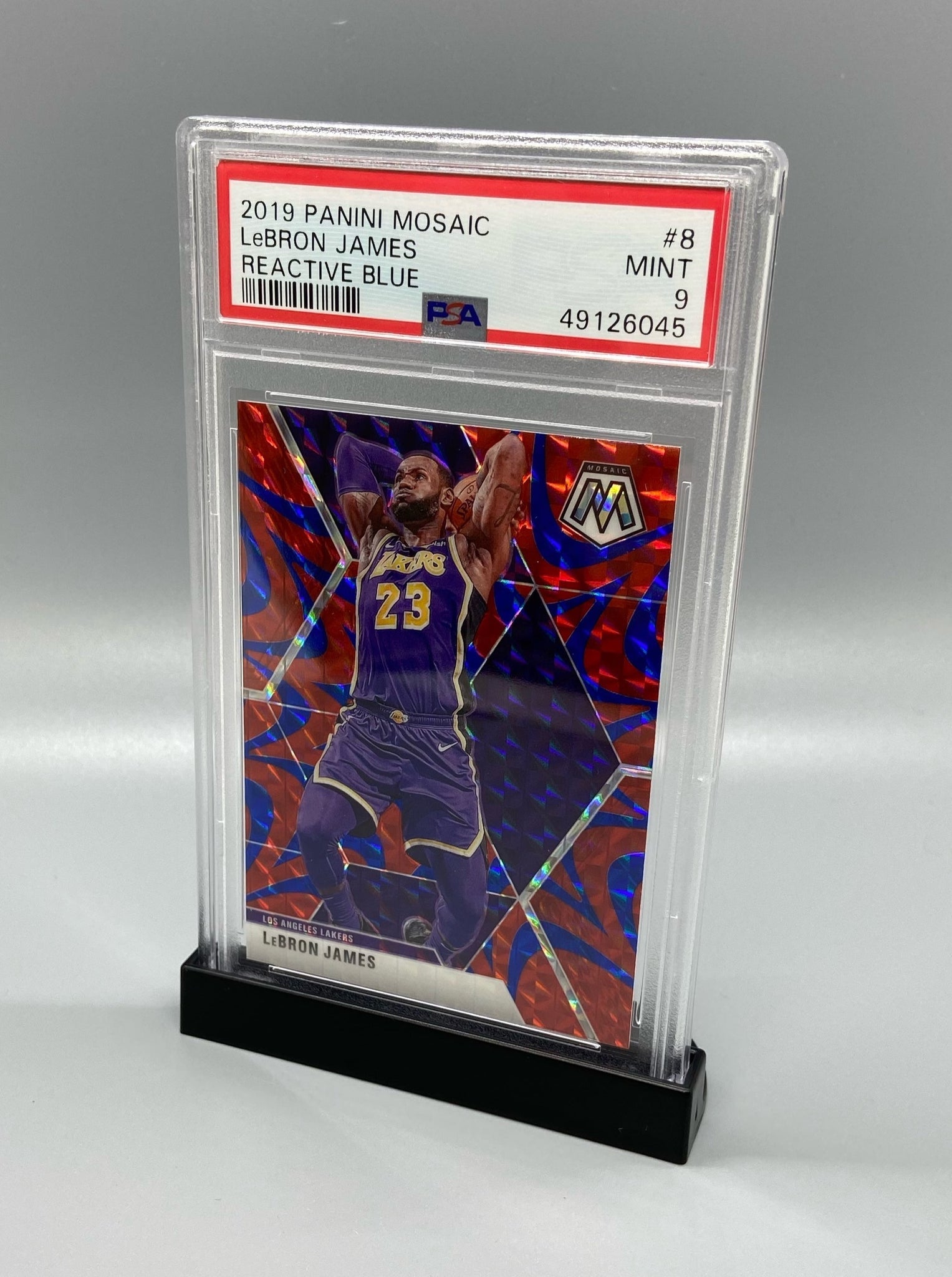 Stand Up Displays PSA Graded Card Display Stands - 5 Pack - Black