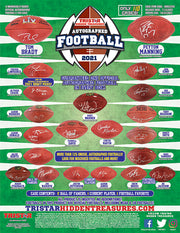 2021 Tristar Hidden Treasures Autographed Football