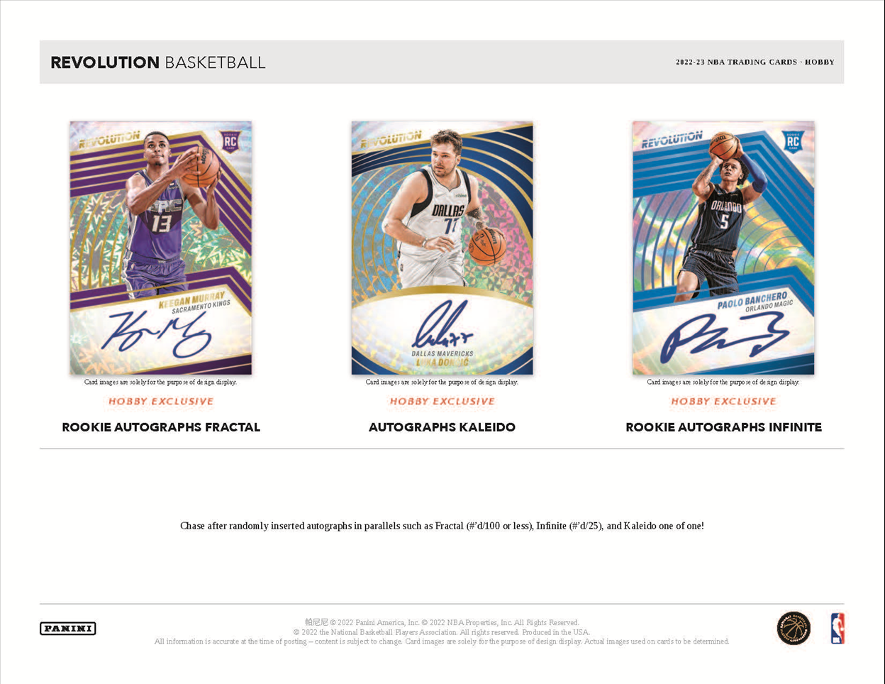 2022-23 Panini Revolution Basketball Hobby Box