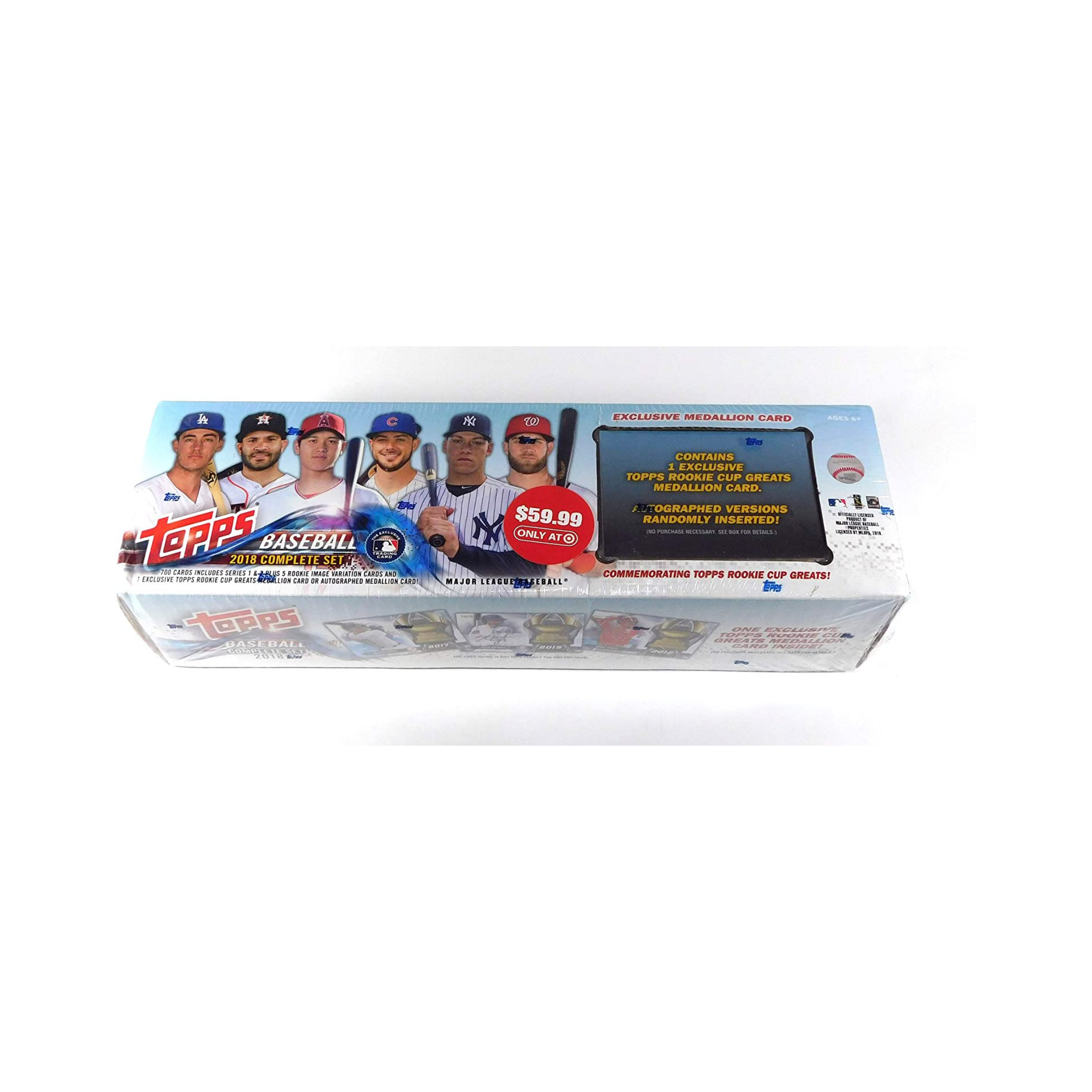2018 Topps Baseball Complete Set Target Rookie Medallion Retail Version