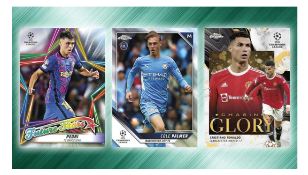 2021-22 Topps Chrome UEFA Champions League Lite Hobby Box