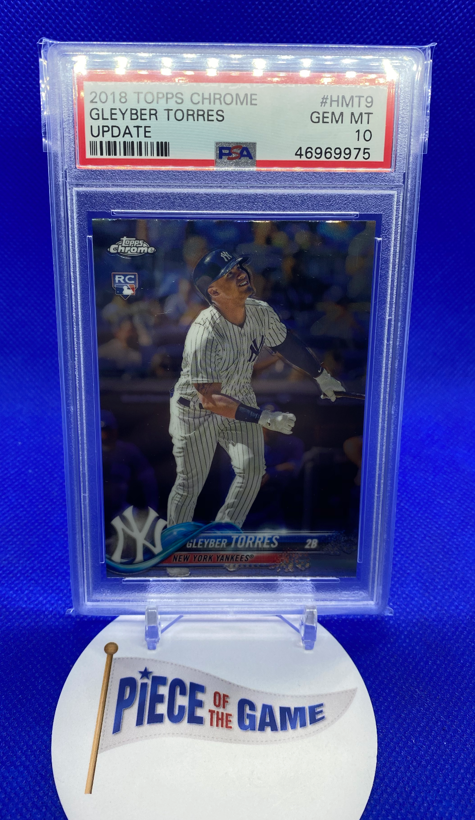 GLEYBER TORRES Topps CHROME ALL-STAR ROOKIE CARD New York Yankees