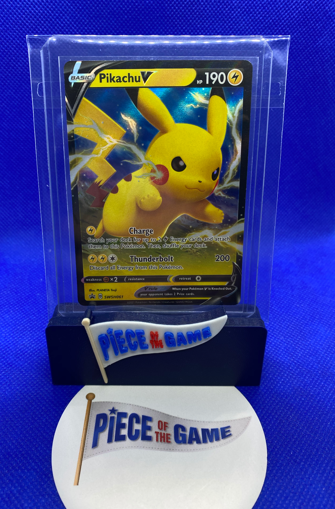 Pikachu Sword and Shield SWSH061 Holofoil