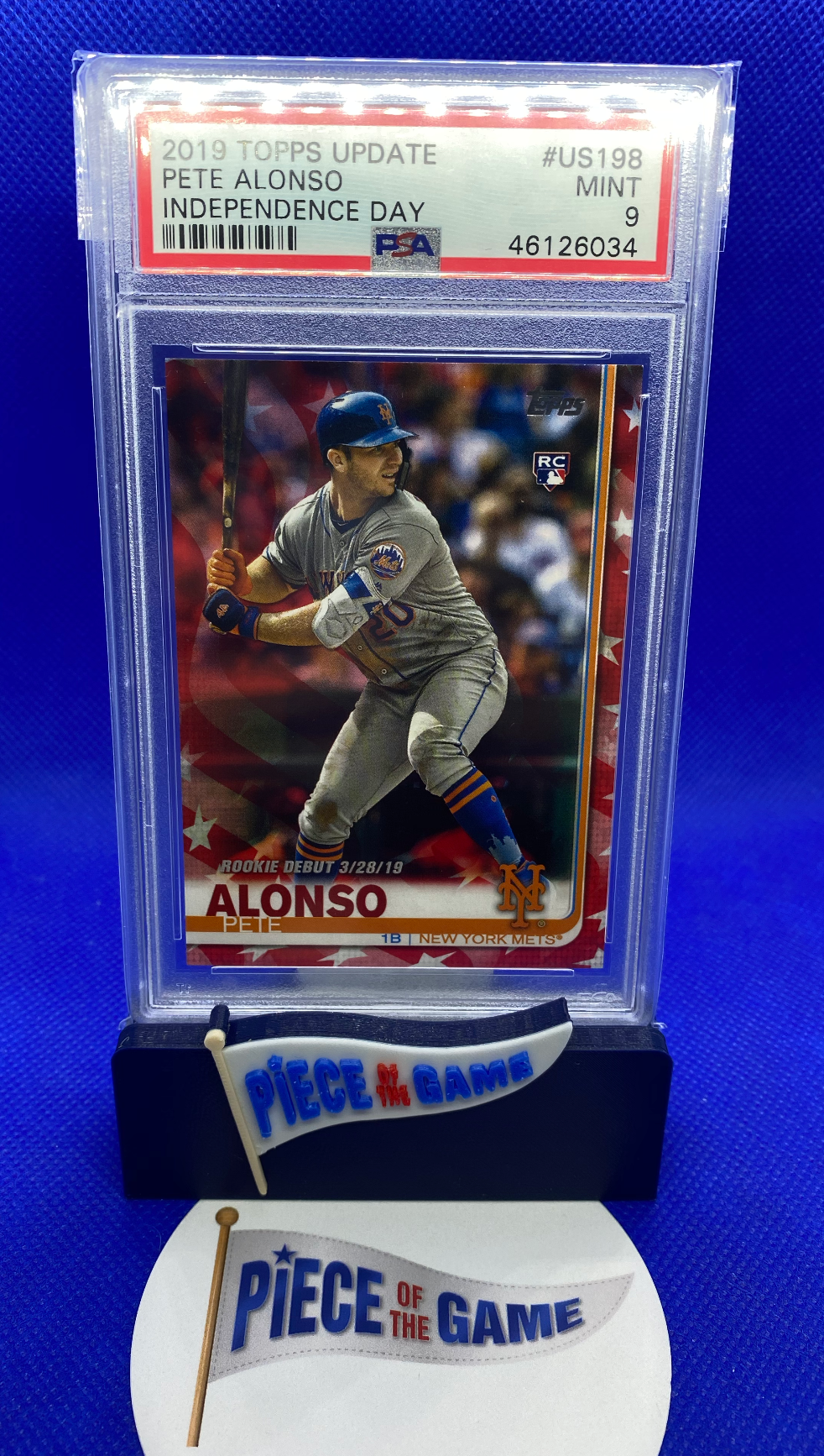 Pete Alonso 2019 Topps Update rookie card