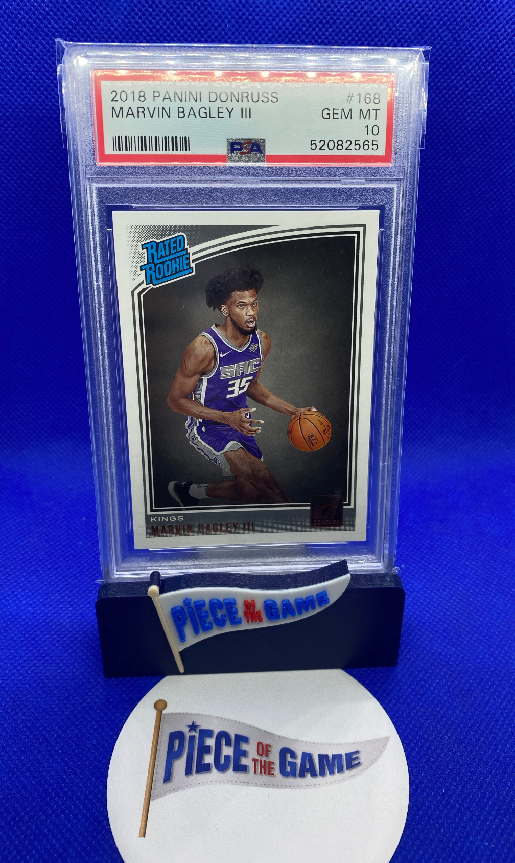 2018 Panini Donruss Marvin Bagley III PSA10