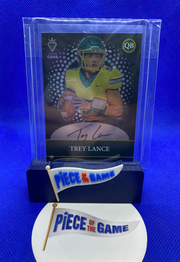 2021 Onyx Gems Trey Lance black autograph #'d 2/10, #'d 1/10