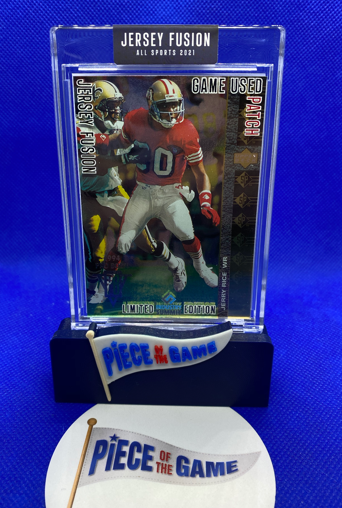 2021 Jersey Fusion Industry Summit Limited Edition 1994 Upper Deck SP Jerry Rice