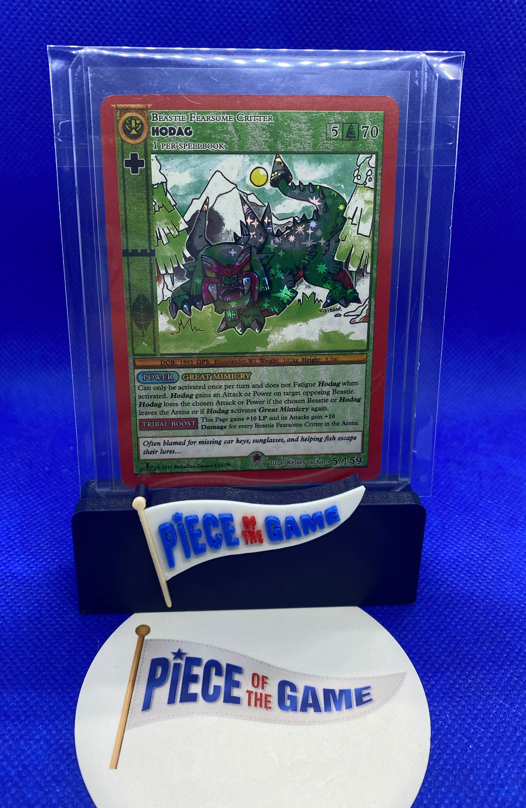 2021 1st Edition MetaZoo Hodag reverse holo 5/159