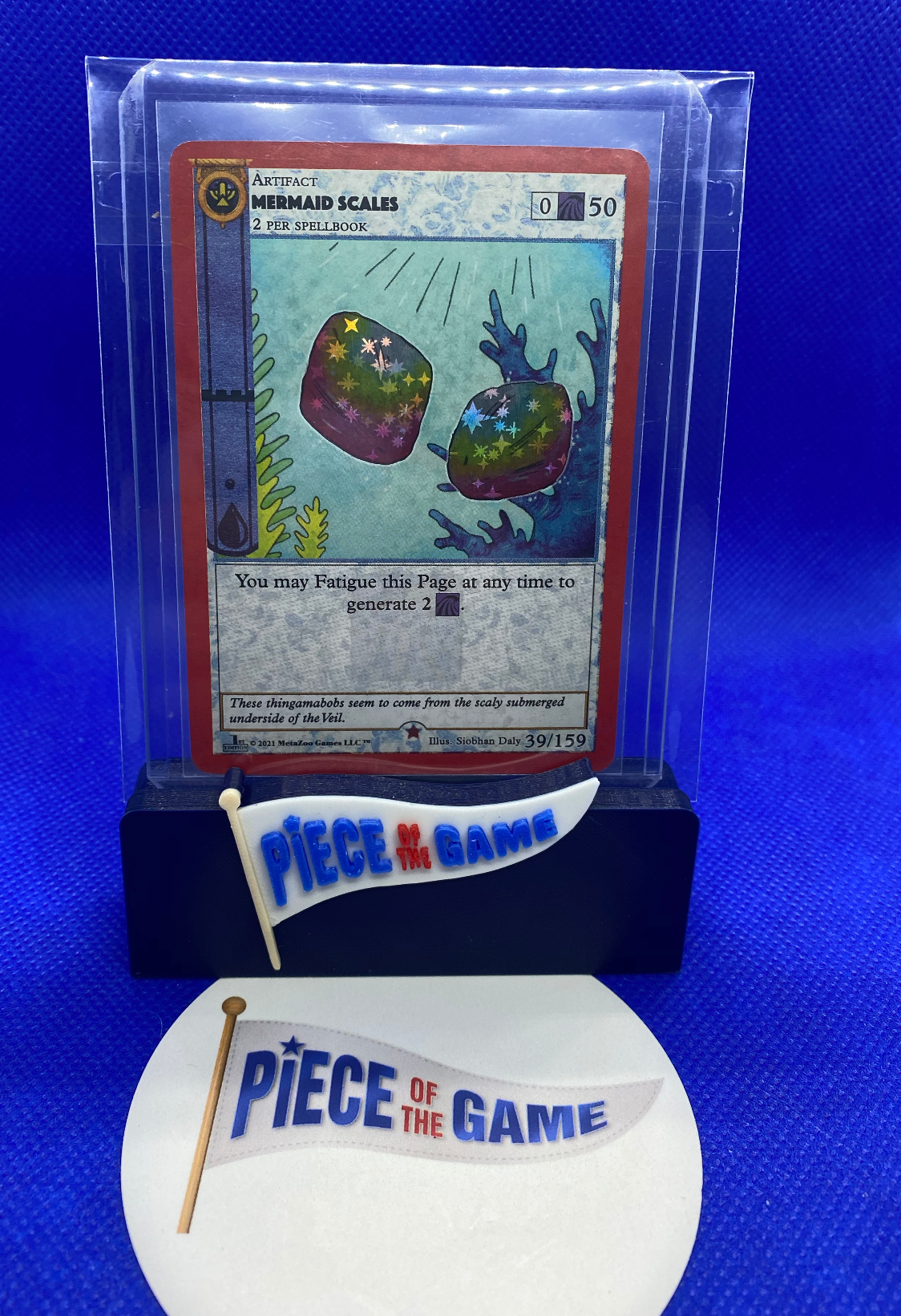 2021 1st Edition MetaZoo Mermaid Scales reverse holo 39/159