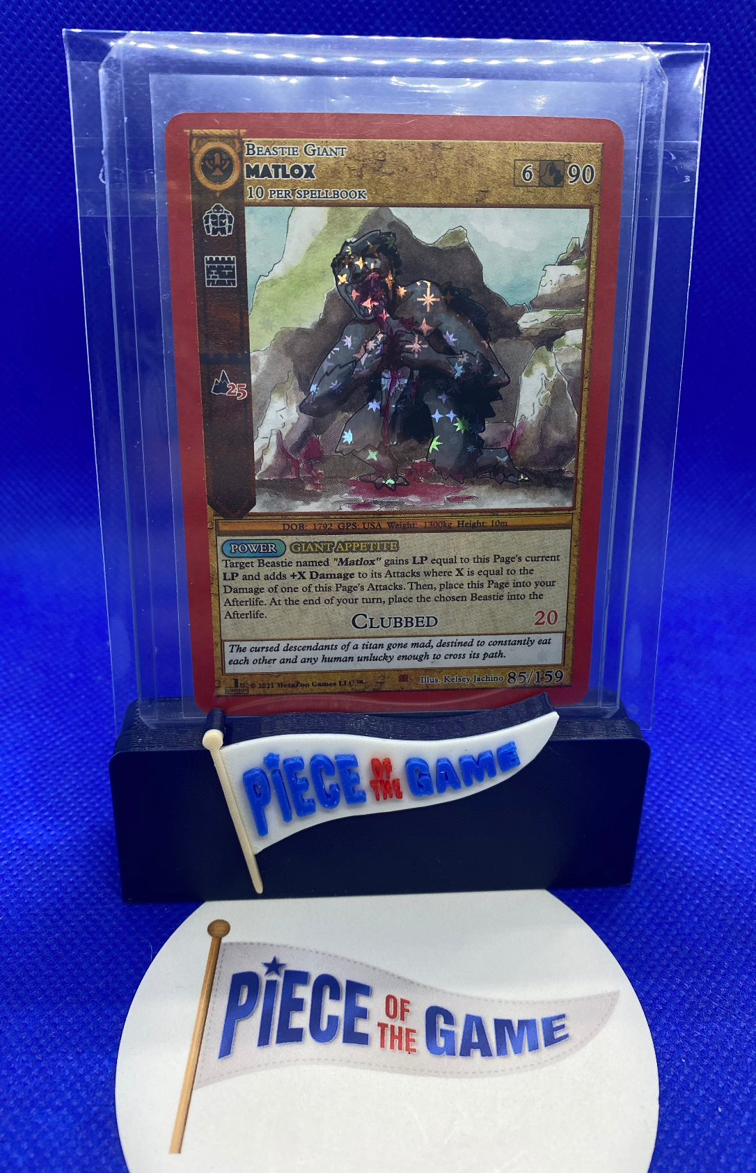2021 1st Edition MetaZoo Matlox reverse holo 85/159