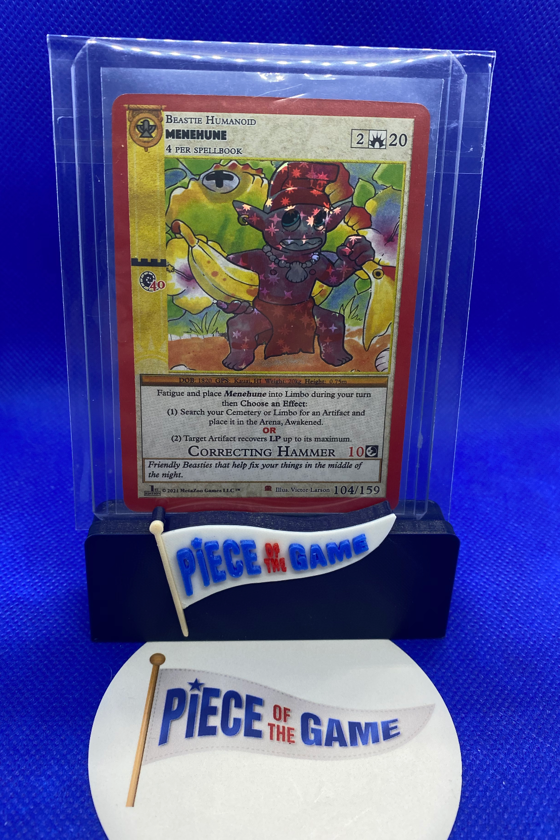 2021 1st Edition MetaZoo Menehune reverse holo 104/159