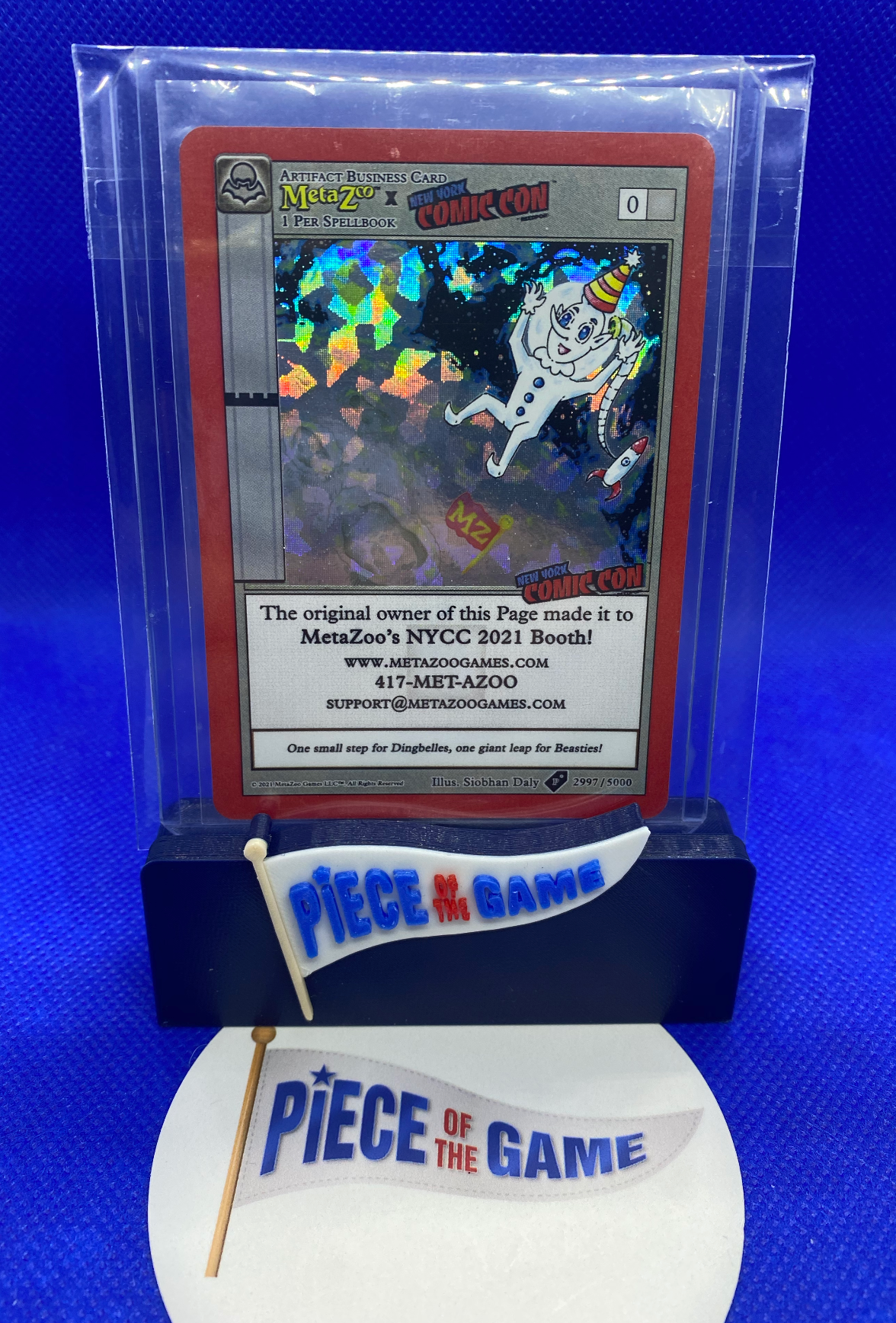 2021 MetaZoo x New York ComicCon holo limited /5000