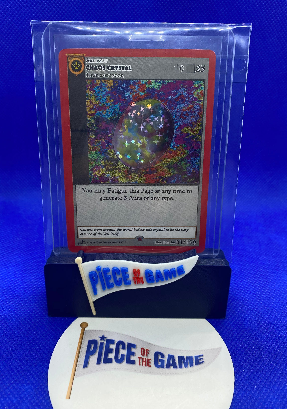 2021 1st Edition MetaZoo Chaos Crystal reverse holo 31/159