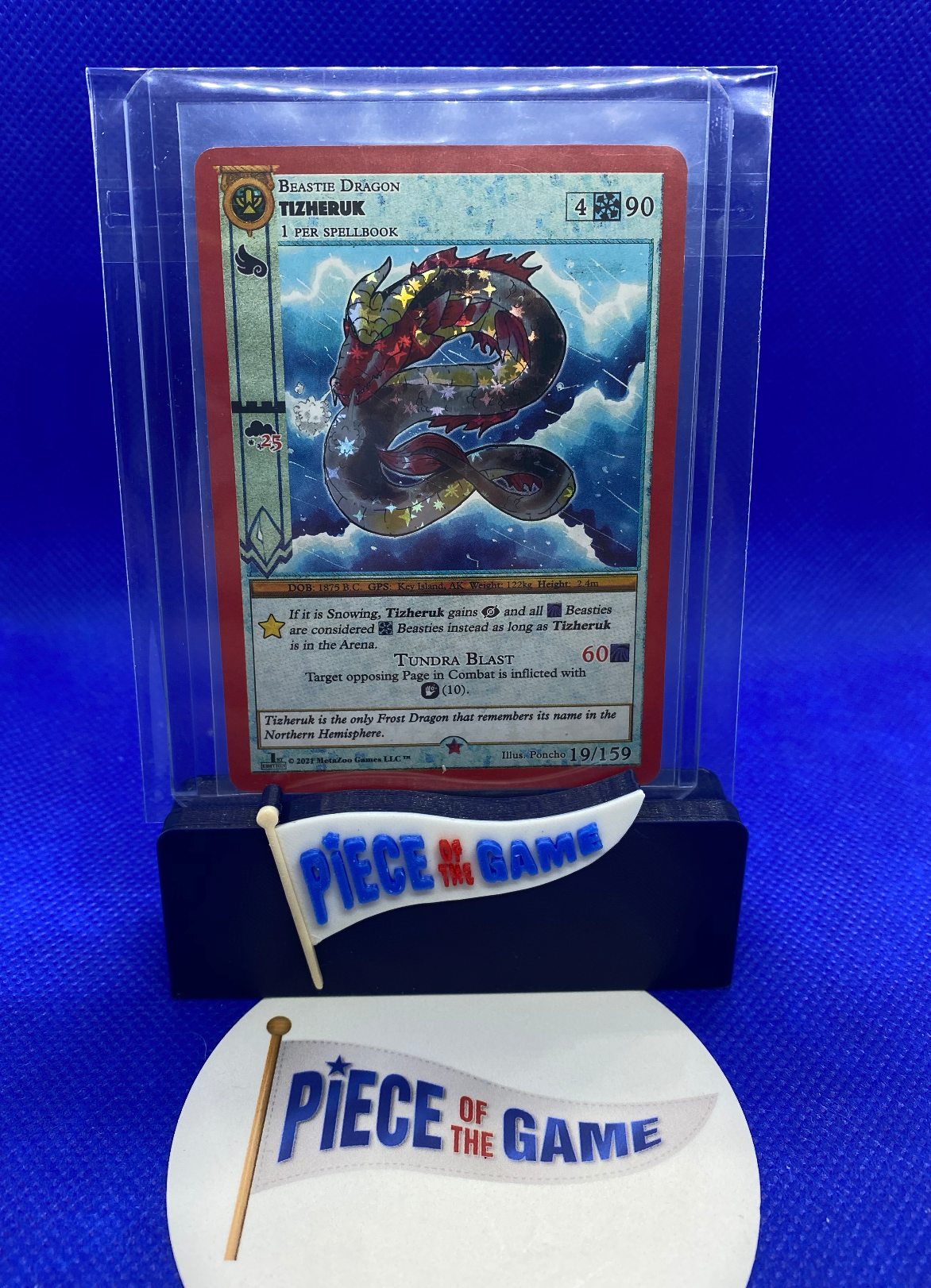 2021 1st Edition MetaZoo Tizheruk reverse holo 19/159