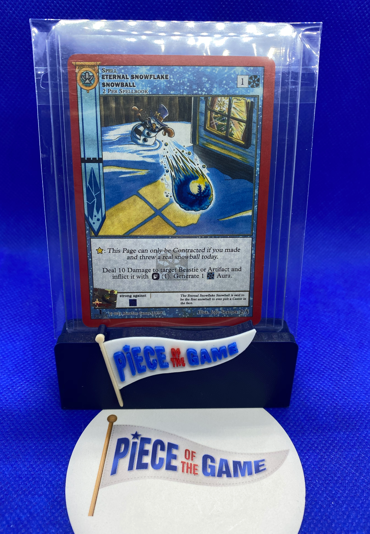2021 1st Edition MetaZoo Eternal Snowflake Snowball base 2/5