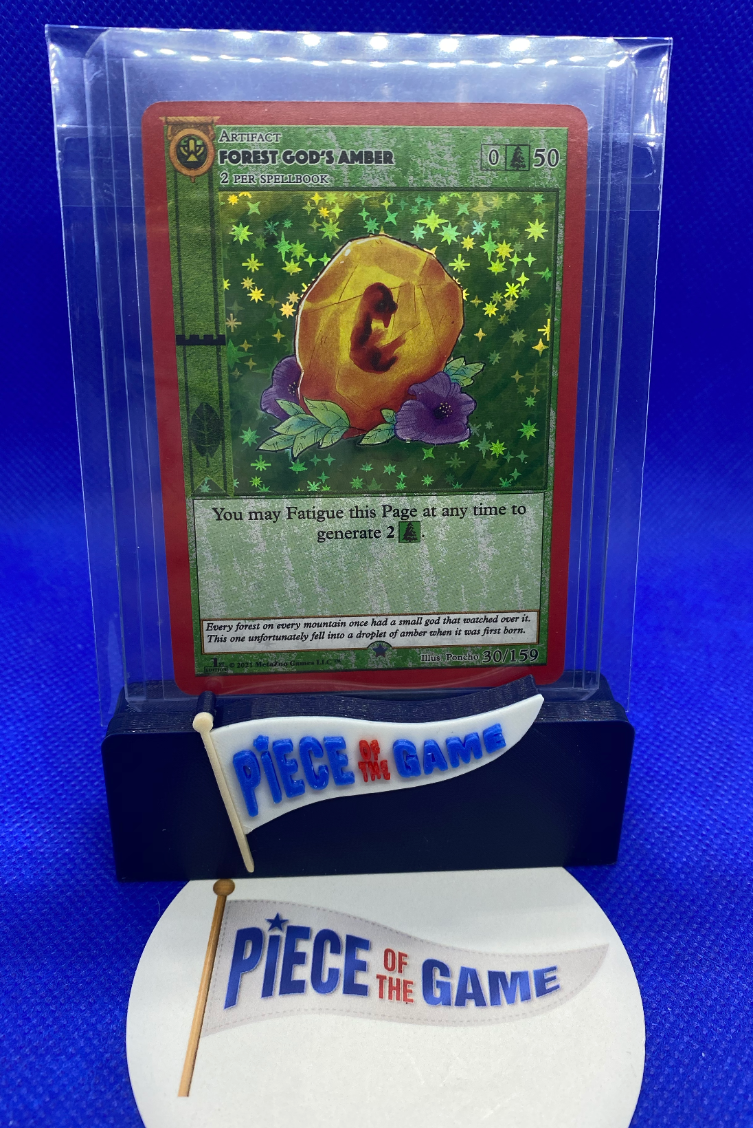 2021 1st Edition MetaZoo Forest God's Amber full holo 30/159