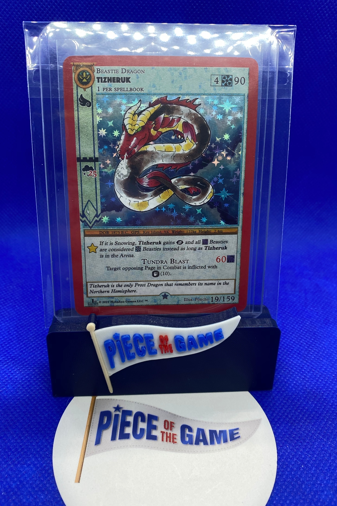 2021 1st Edition MetaZoo Tizheruk full holo 19/159
