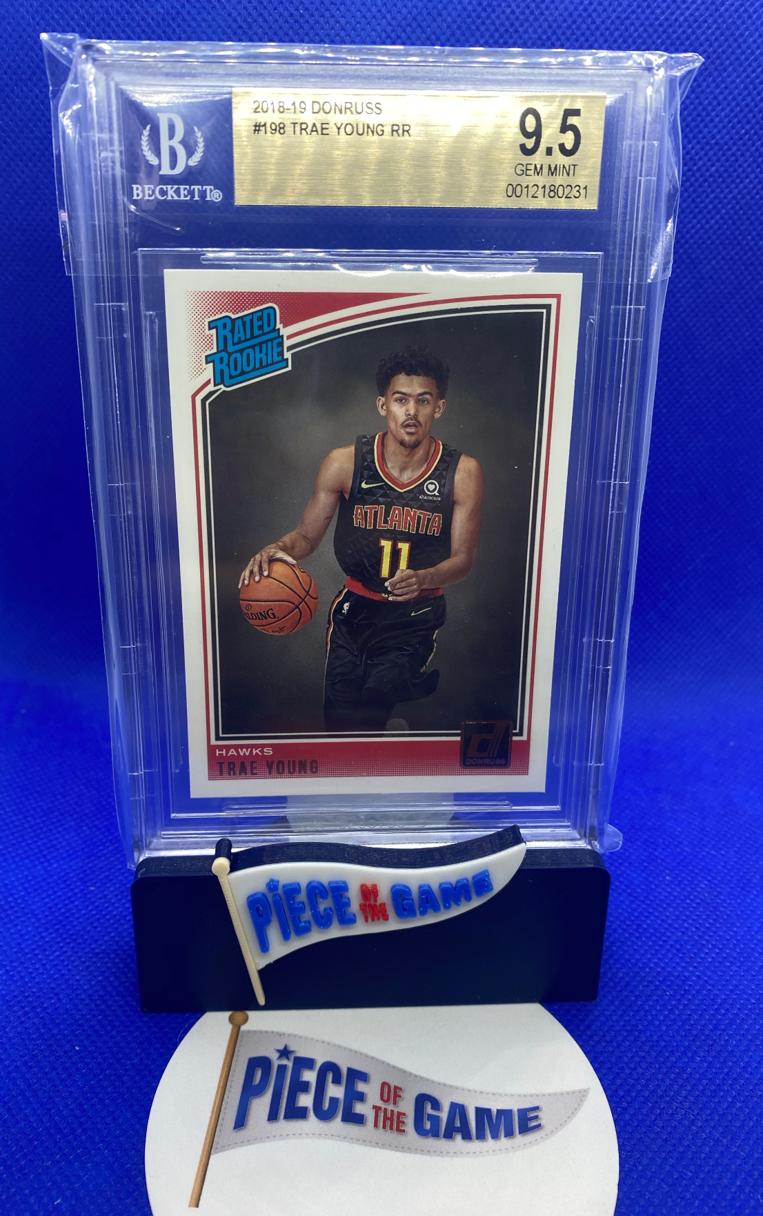 2018 Panini Donruss Trae Young BGS 9.5