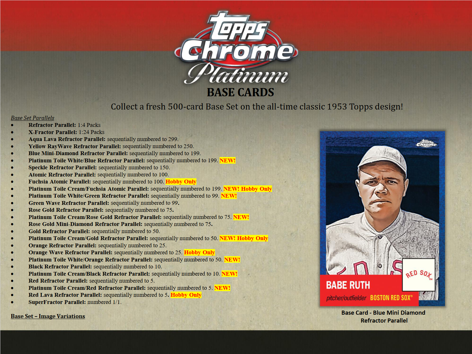 2022 Topps Chrome Platinum Anniversary Baseball Hobby Box
