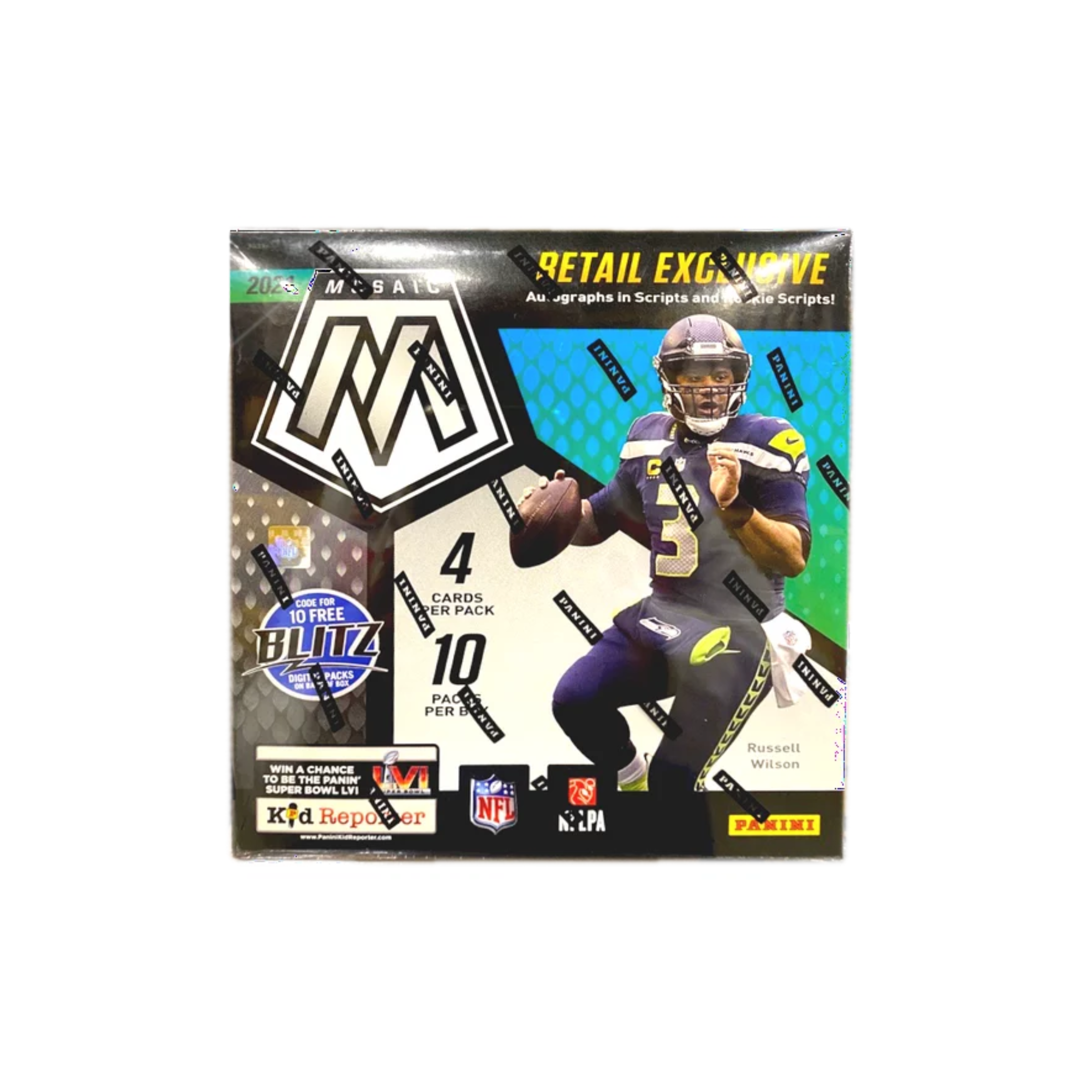 2021 Panini Prestige Football Mega Box With (4) Packs