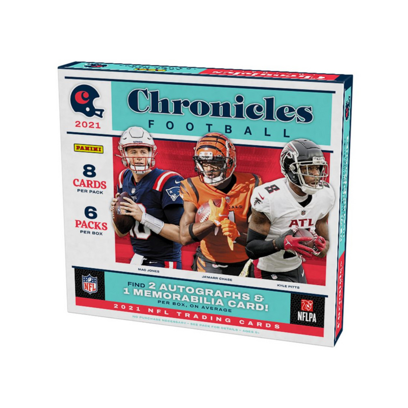 2021 Panini Chronicles Football Hobby 12 Box Case