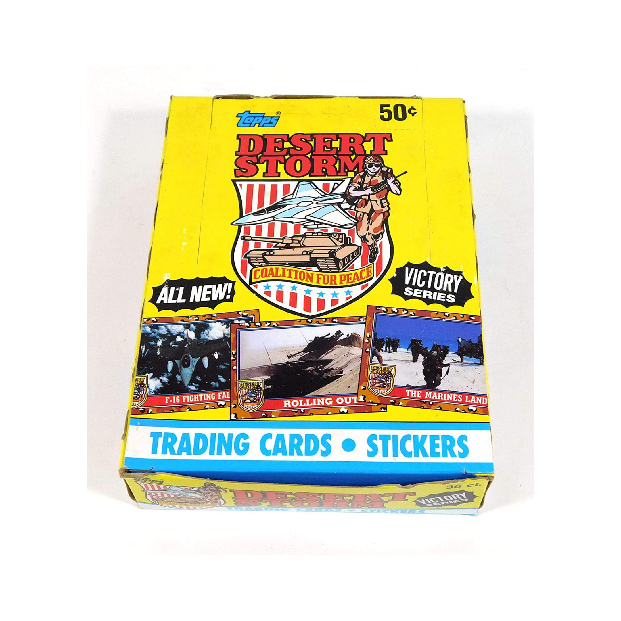 1991 Topps Desert Storm Victory Series Trading Card Box
