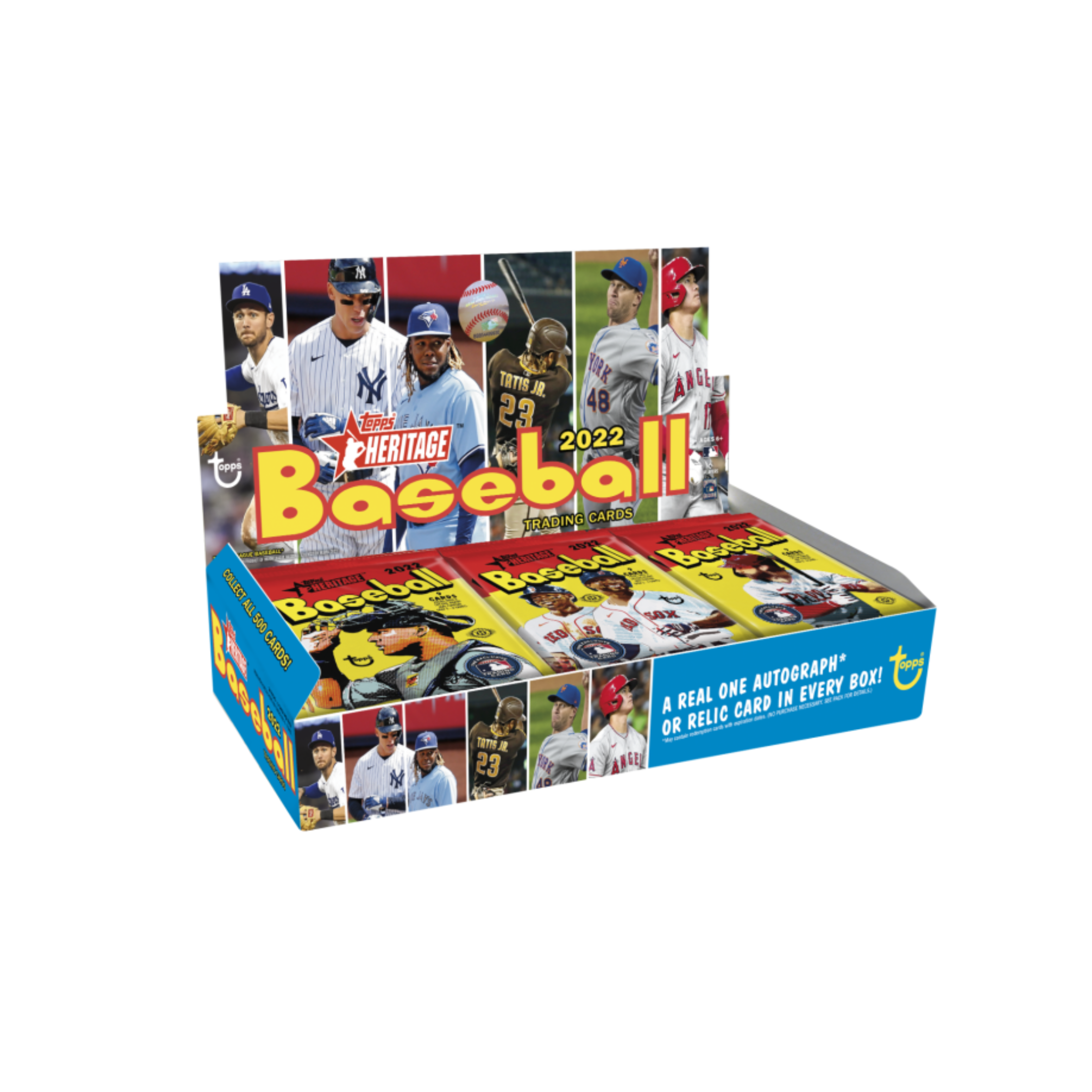 2022 Topps Heritage baseball Hobby Box