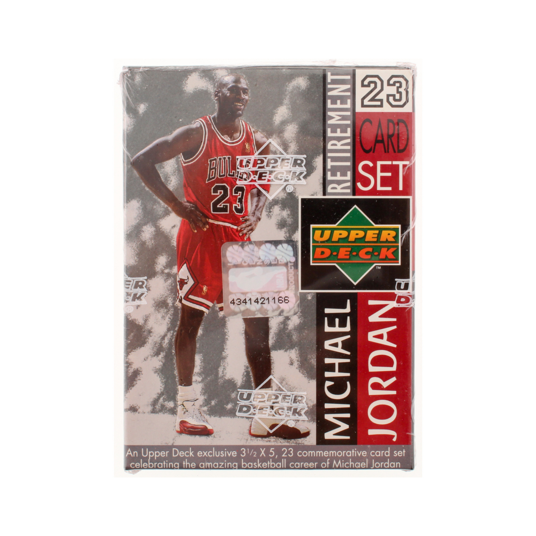 1999 Upper Deck Michael Jordan Retirement Card Box Set with (23 