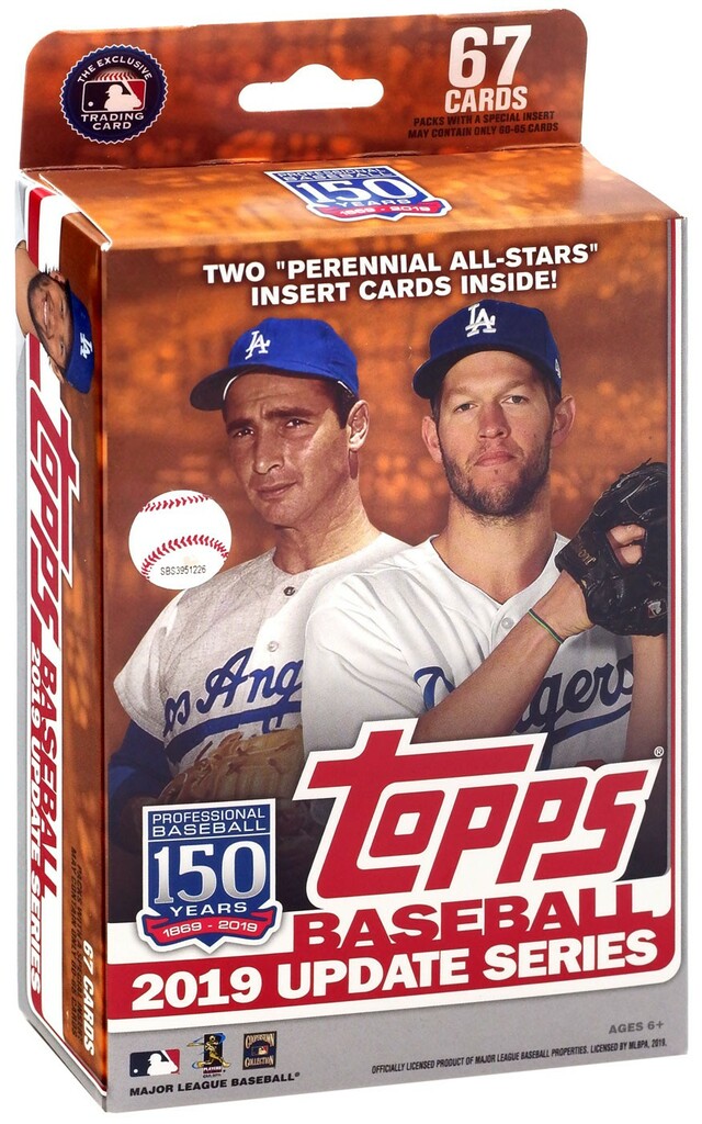 2019 Topps Update Series Baseball Checklist, Set Info, Boxes