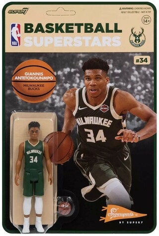 Super 7 NBA Superstars figurine Giannis Antetokounmpo – Piece Of