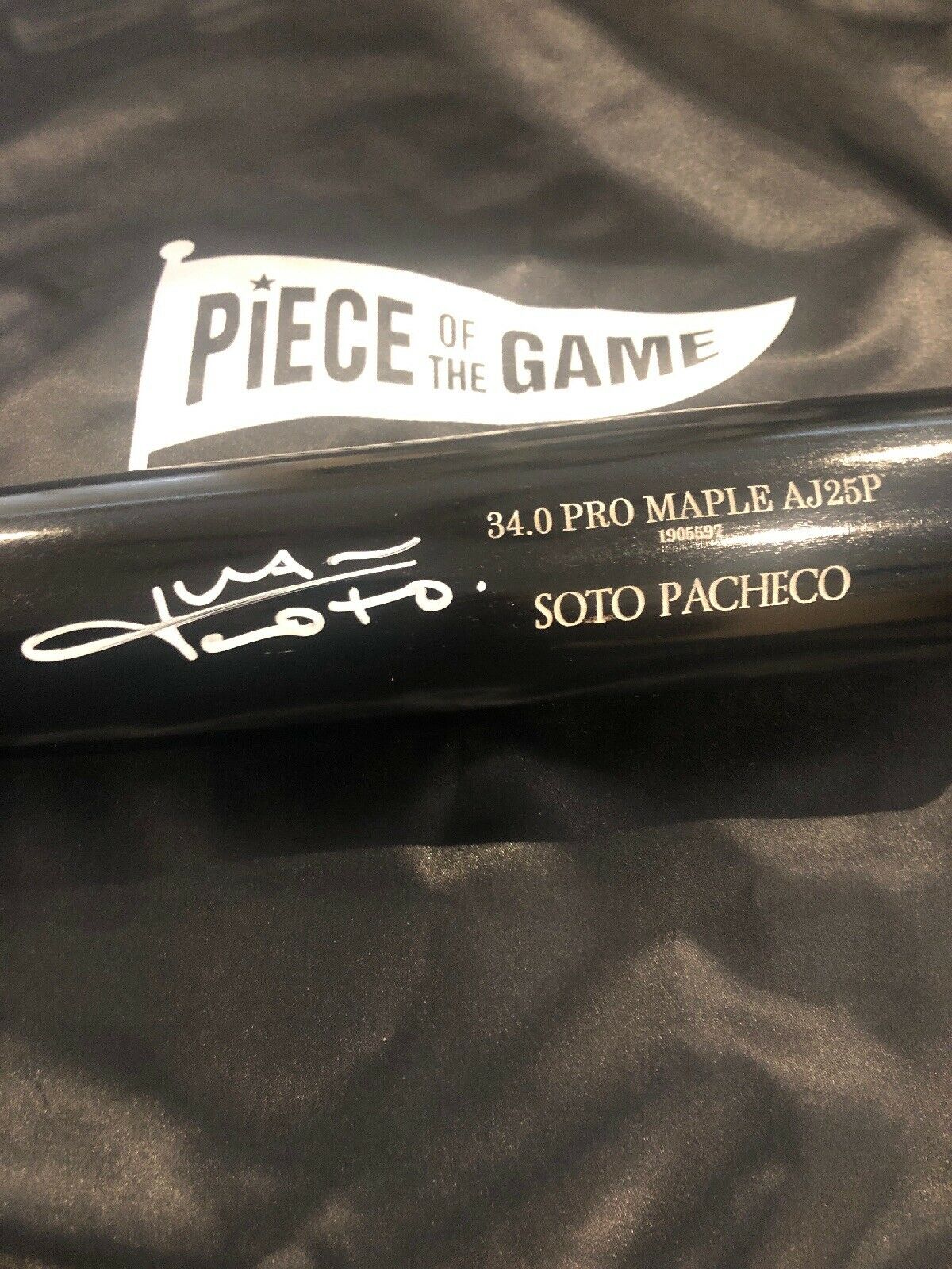 Juan Soto Autographed Old Hickory Game Model Bat