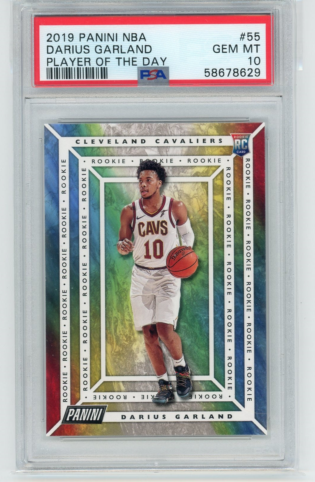 Darius Garland Orange online PSA 10 Rookie! Mosaic!