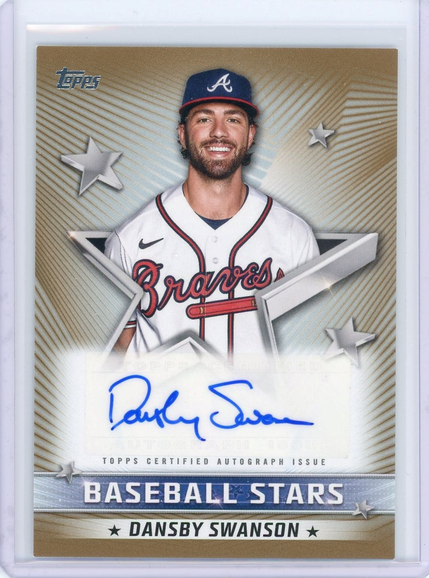 2022 TOPPS UPDATE Dansby Swanson Relic ALL-STAR STITCHES JERSEY #ASSC-DS  BRAVES