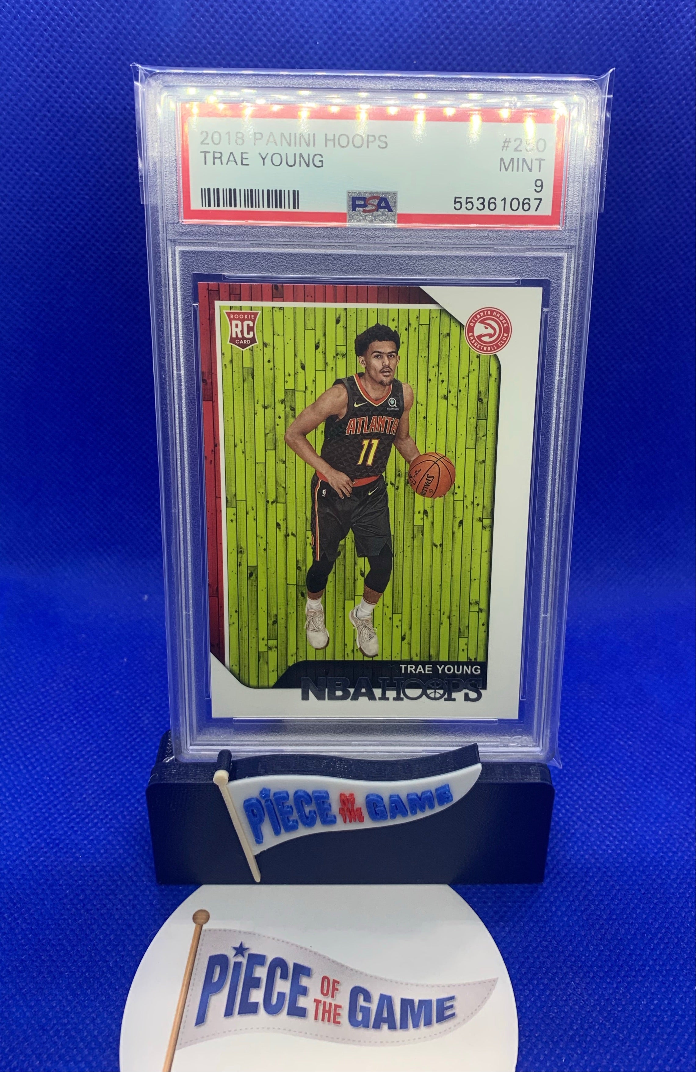2018 Panini Hoops Trae Young PSA 9