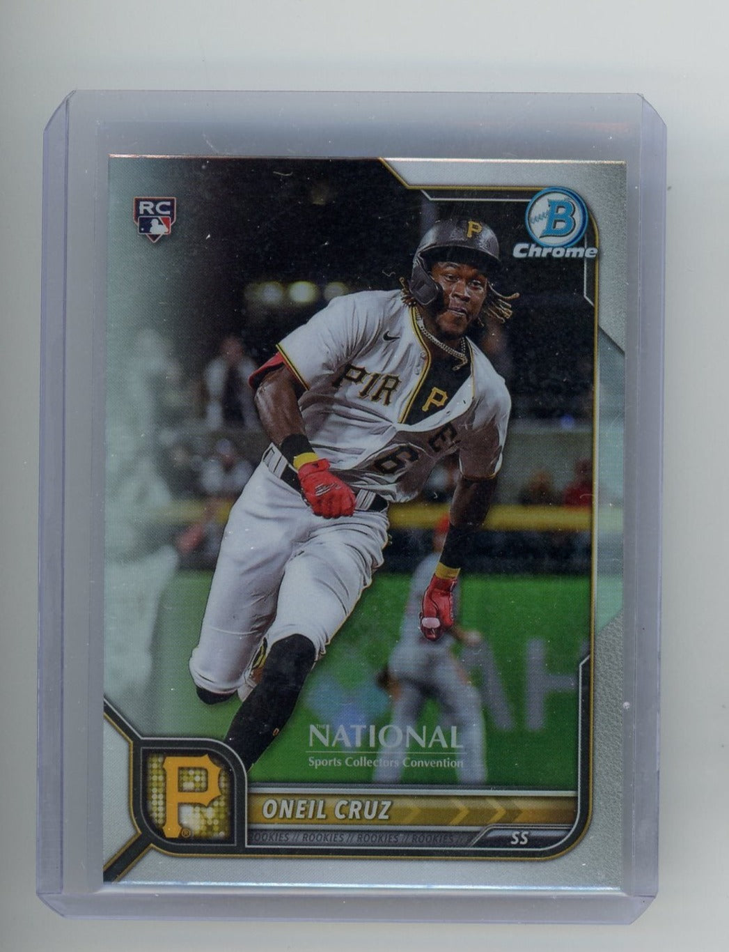 Oneil Cruz 2022 Topps Chrome Rookie Relic Jersey Refractor Pittsburgh  Pirates RC