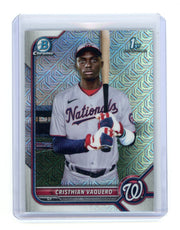 Cristhian Vaquero 2022 Bowman Chrome Mojo 1st #BCP-157