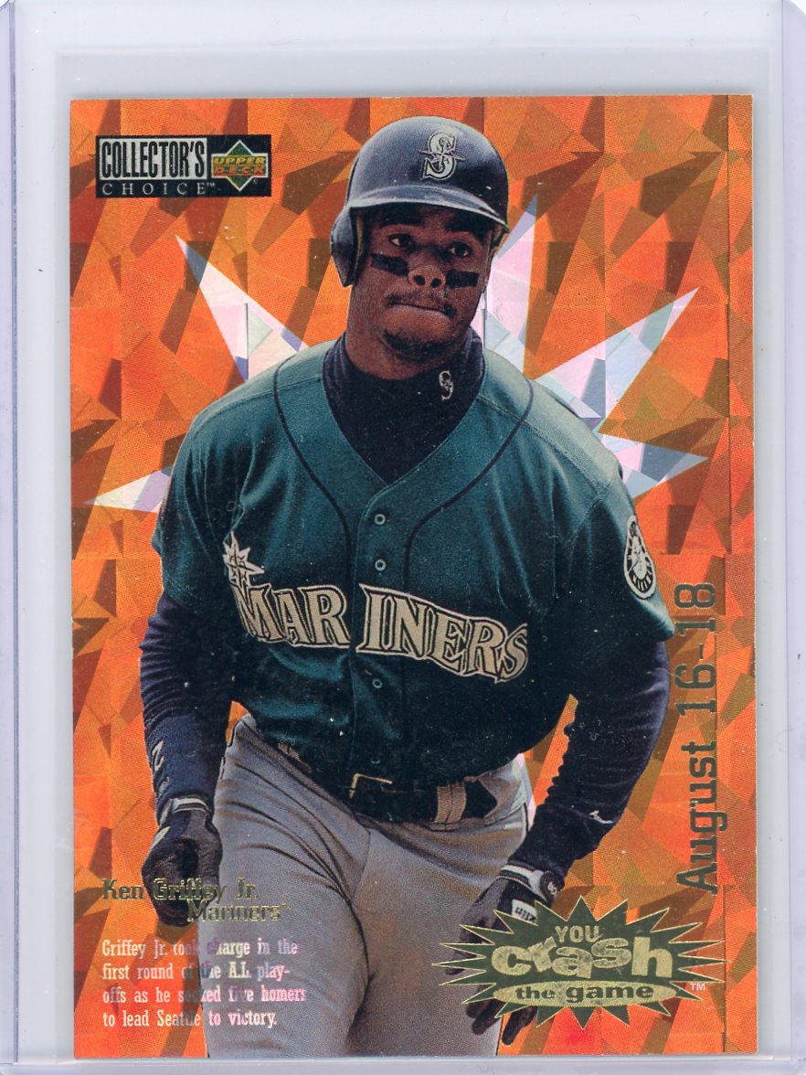 Ken Griffey Jr. 1996 Upper Deck Collector's Choice You Crash the Game –  Piece Of The Game