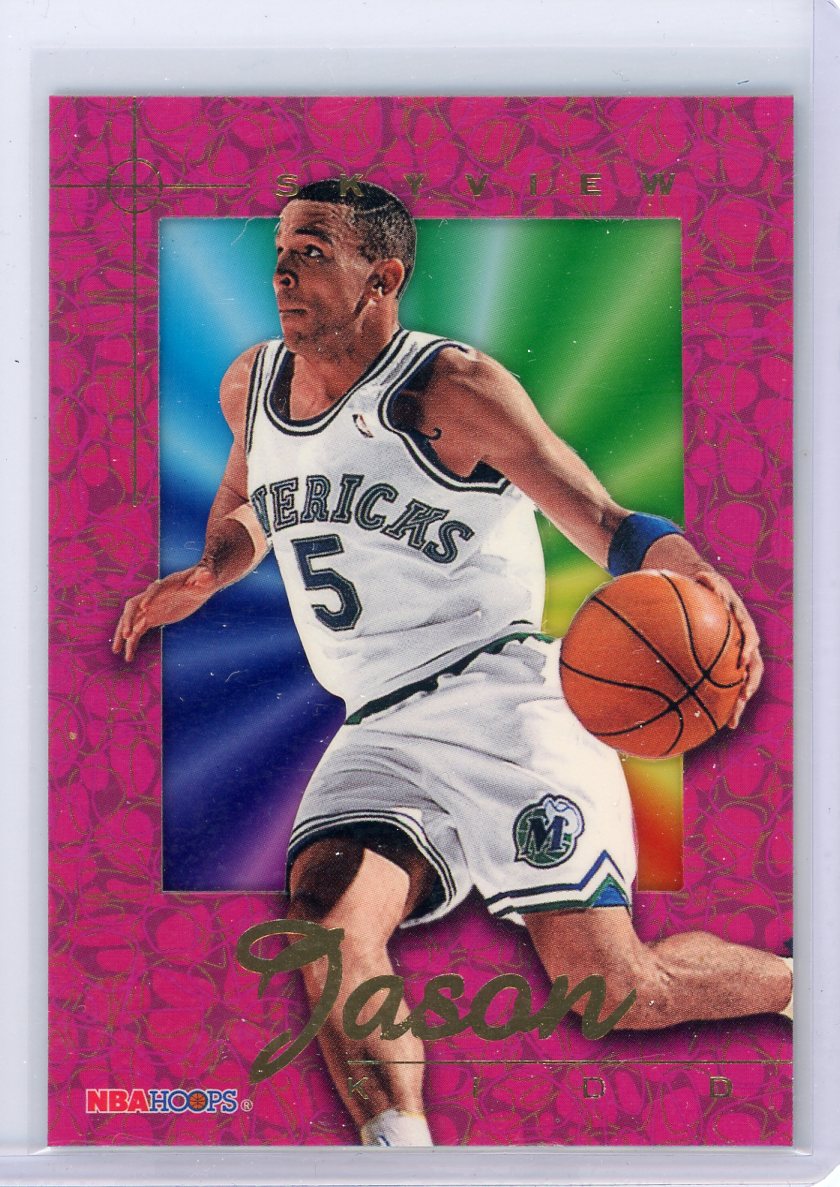 Jason Kidd 1996 NBA Hoops SkyBx International Sky View tie