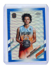 Jalen Lewis 2021 Topps Chrome Overtime Elite Blue Wave Refractor #'d 64/99