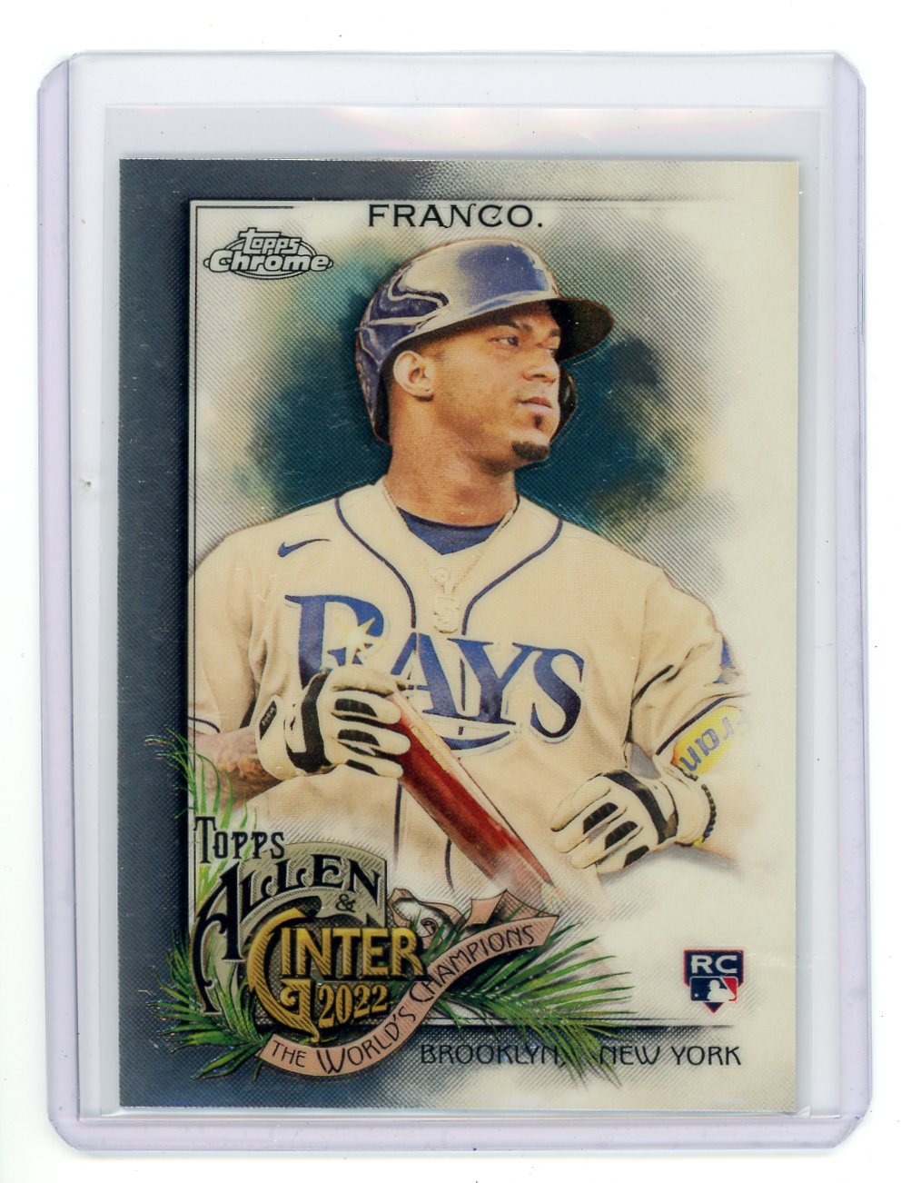 Wander Franco 2022 Topps Chrome Allen & Ginter Rookie Card
