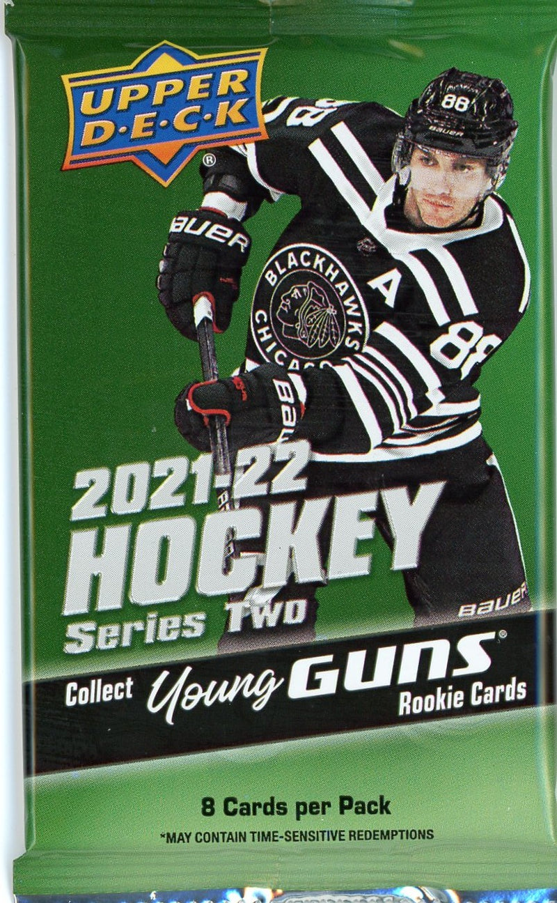 2021-22 Upper Deck NHL Series Two Blaster Box Pack