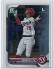 Elijah Green 2022 1st Bowman Draft chrome