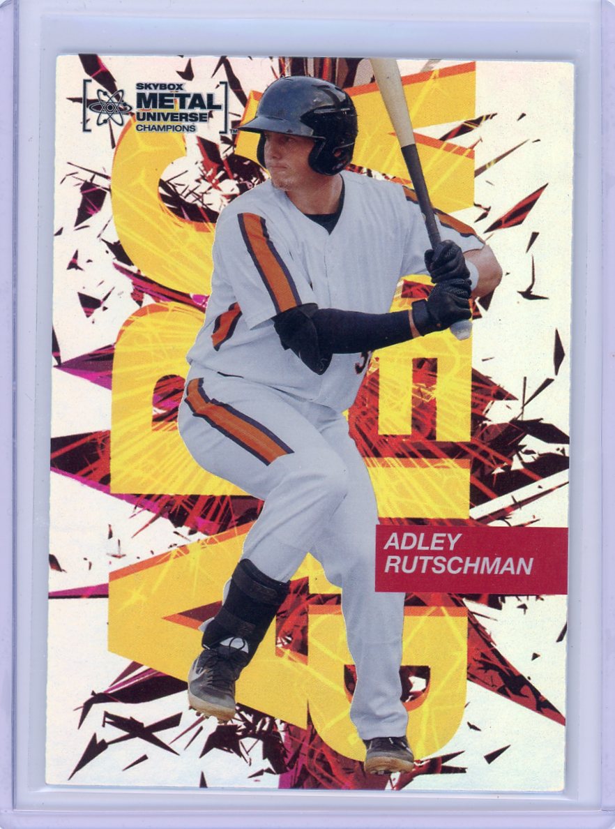 Adley Rutschman 2021 Upper Deck SkyBx Metal Arc Weld holo #AW-11