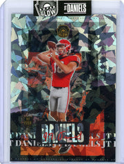 JT Daniels 2021 Super Glow 1st Ever Cracked Silver